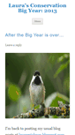 Mobile Screenshot of conservationbigyear.com