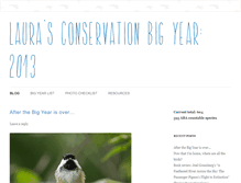 Tablet Screenshot of conservationbigyear.com